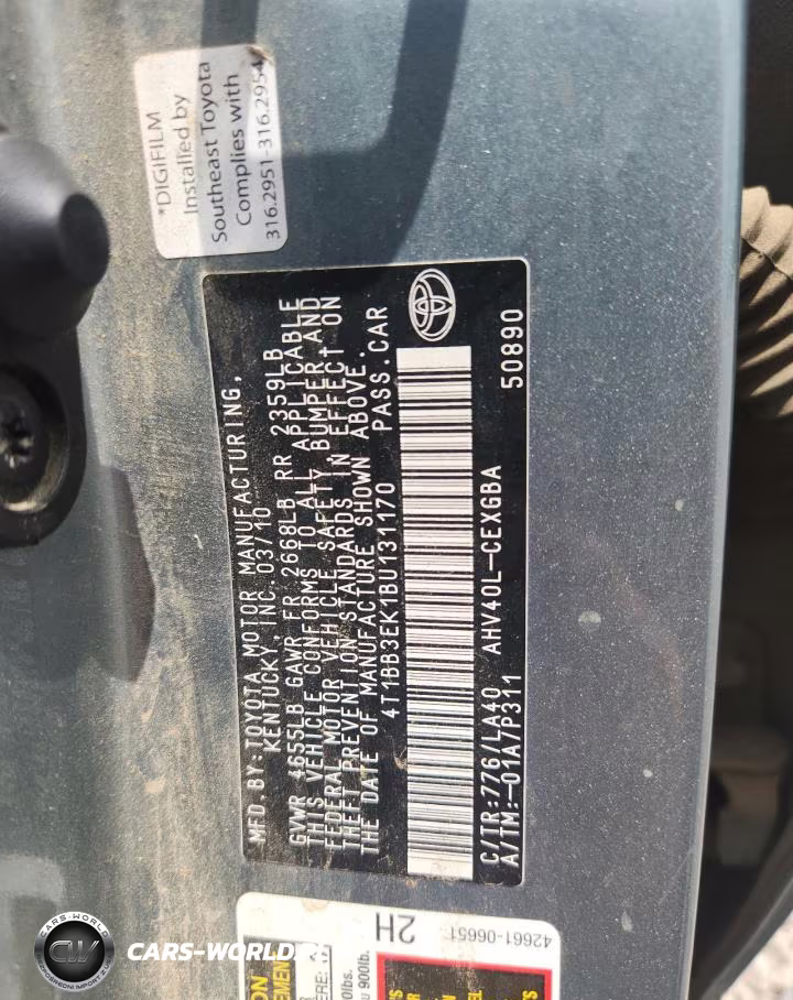 2011 Toyota Camry Hybrid VIN:4T1BB3EK1BU131170 - 12