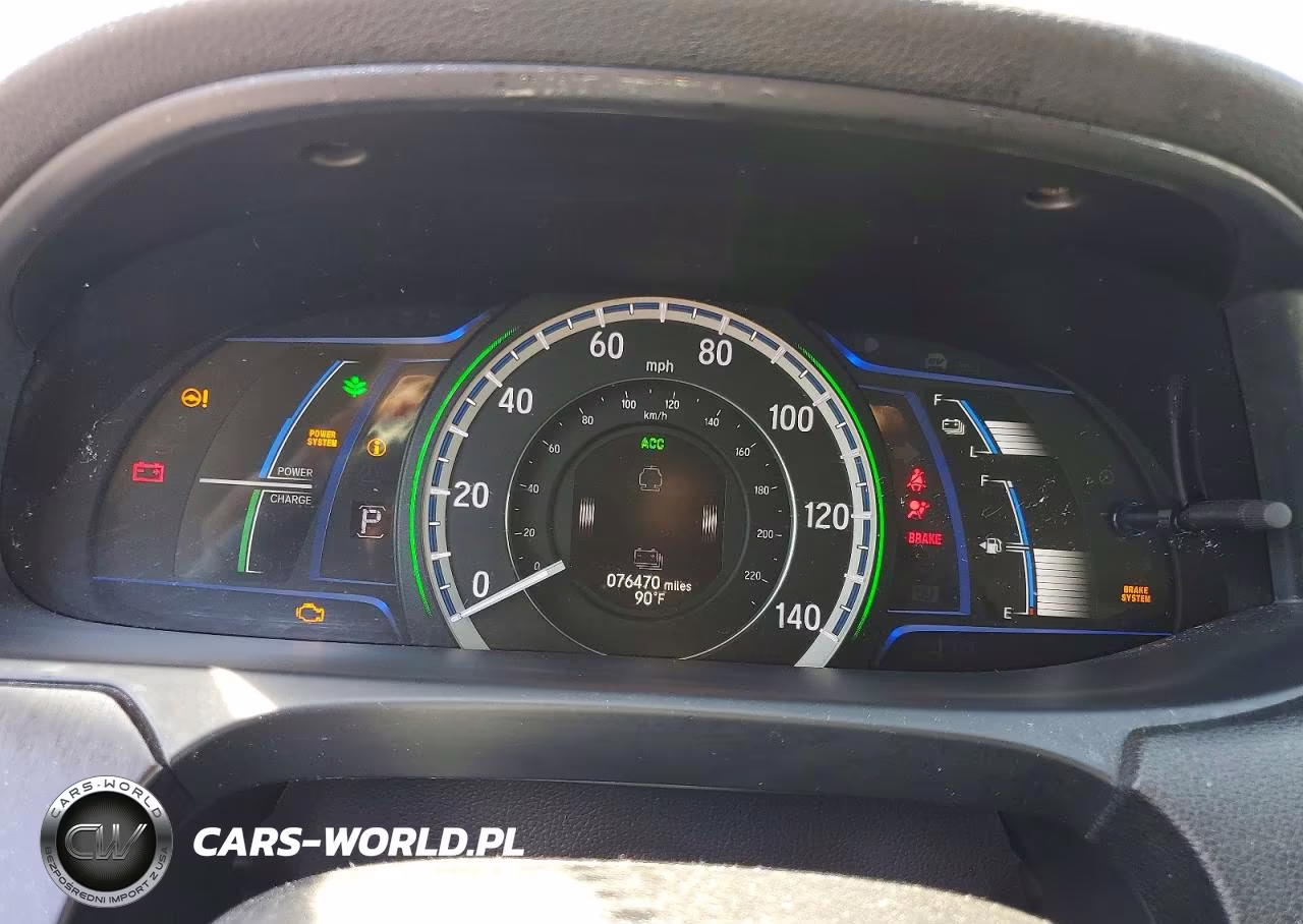 2015 Honda Accord Touring Hybrid VIN:1HGCR6F78FA014467 - 9