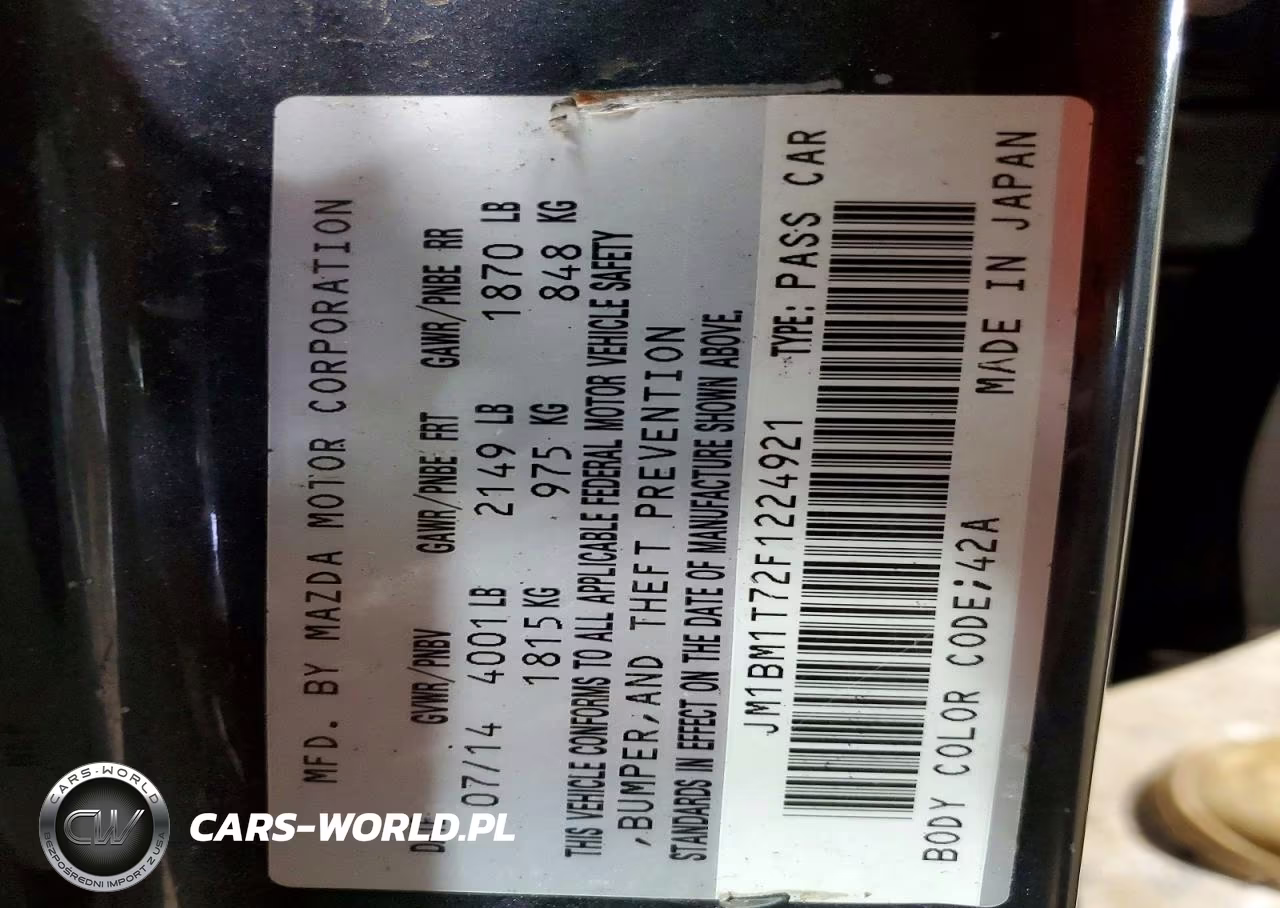 2015 Mazda 3 Sv VIN:JM1BM1T72F1224921 - 12