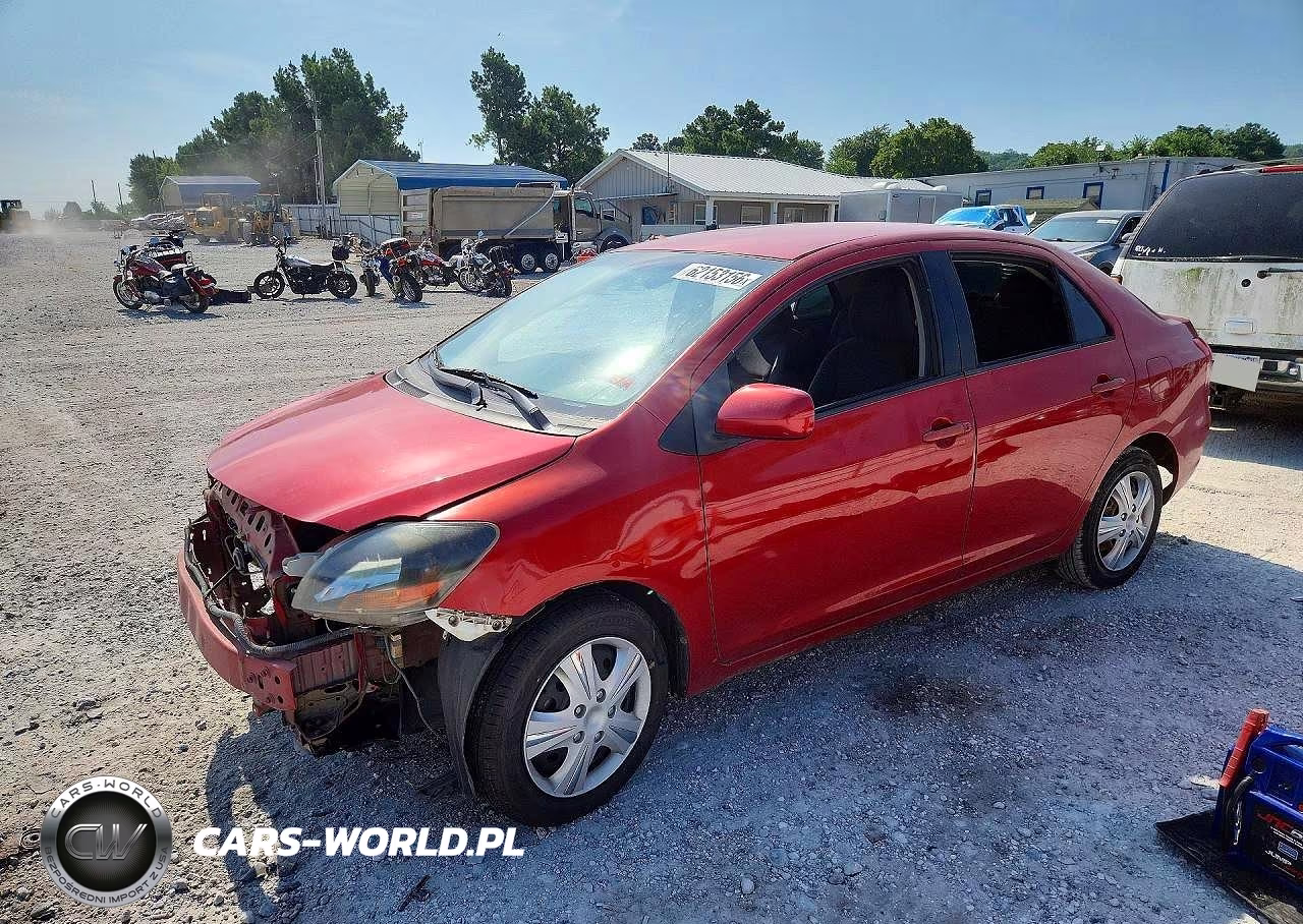 2011 Toyota Yaris Base VIN:JTDBT4K31B1405165 - 1
