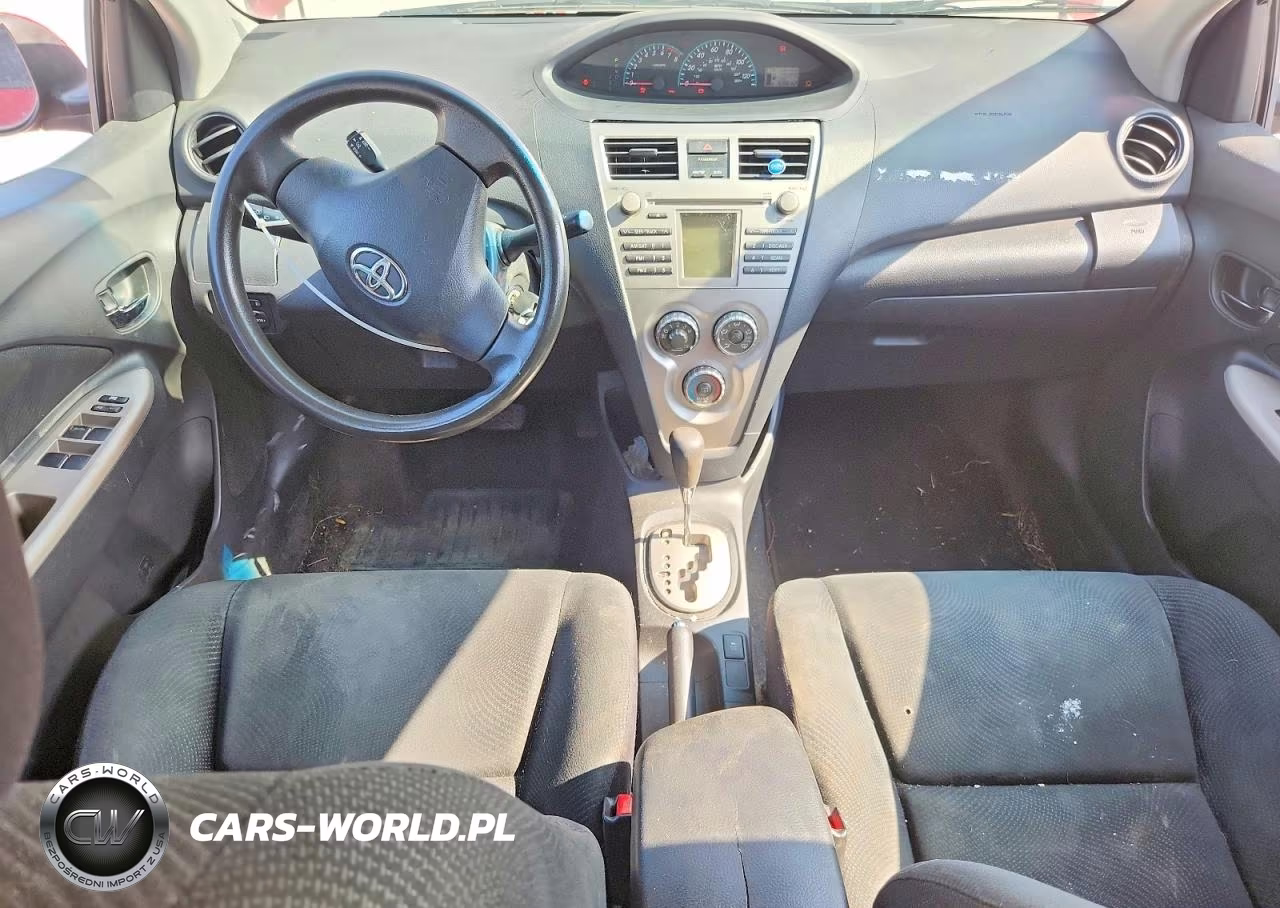 2011 Toyota Yaris Base VIN:JTDBT4K31B1405165 - 8