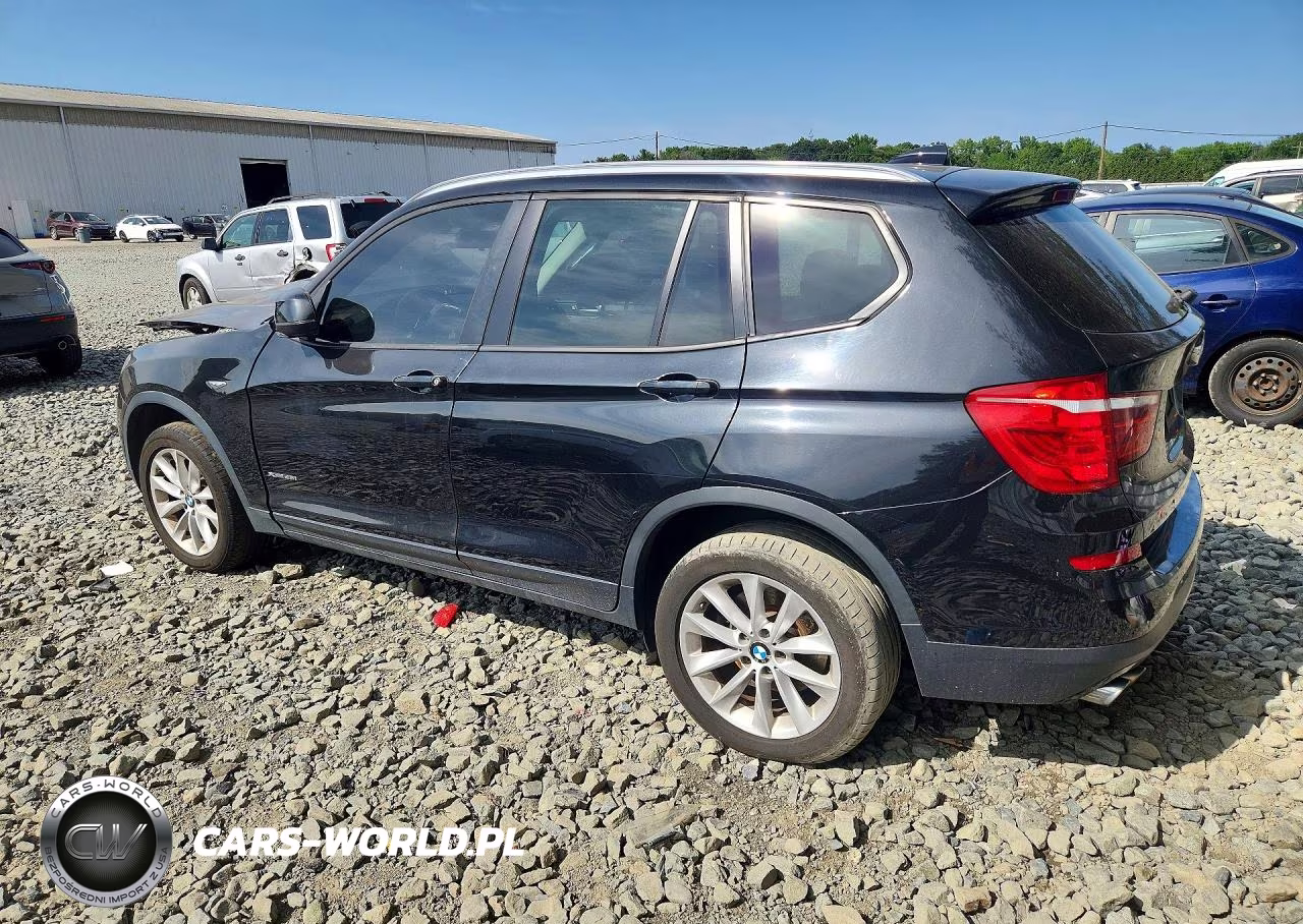 2015 BMW X3 xDrive28I VIN:5UXWX9C5XF0D50215 - 2