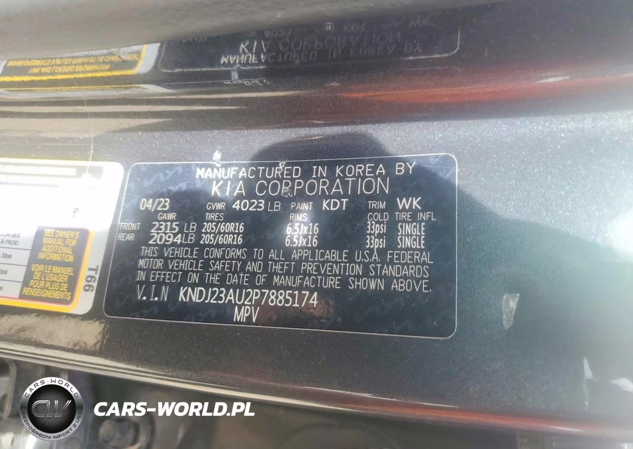 2023 Kia Soul Lx VIN:KNDJ23AU2P7885174 - 13