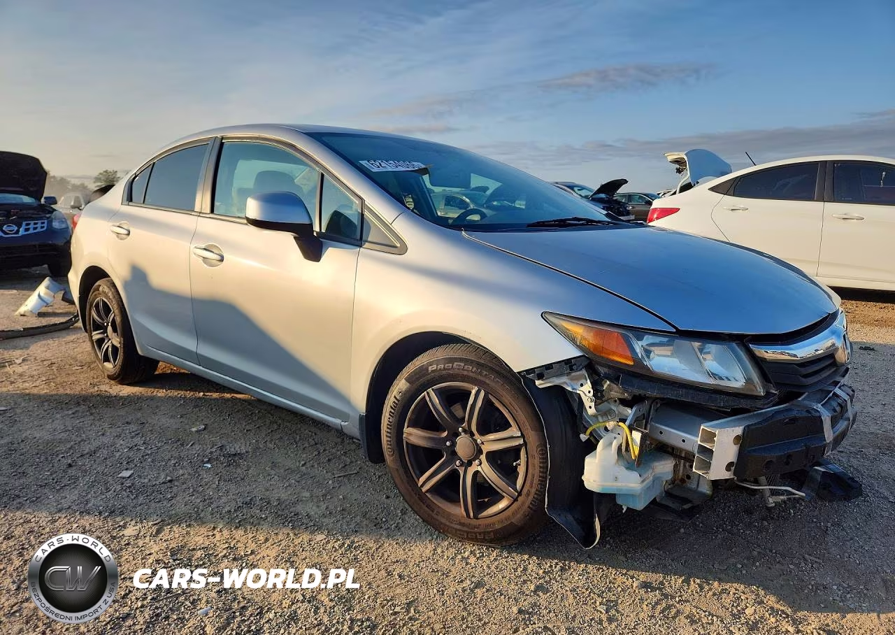 2012 Honda Civic Lx VIN:19XFB2F5XCE055523 - 4