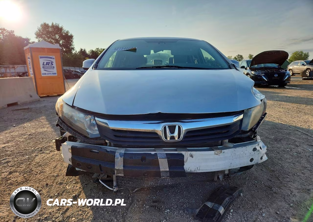 2012 Honda Civic Lx VIN:19XFB2F5XCE055523 - 5