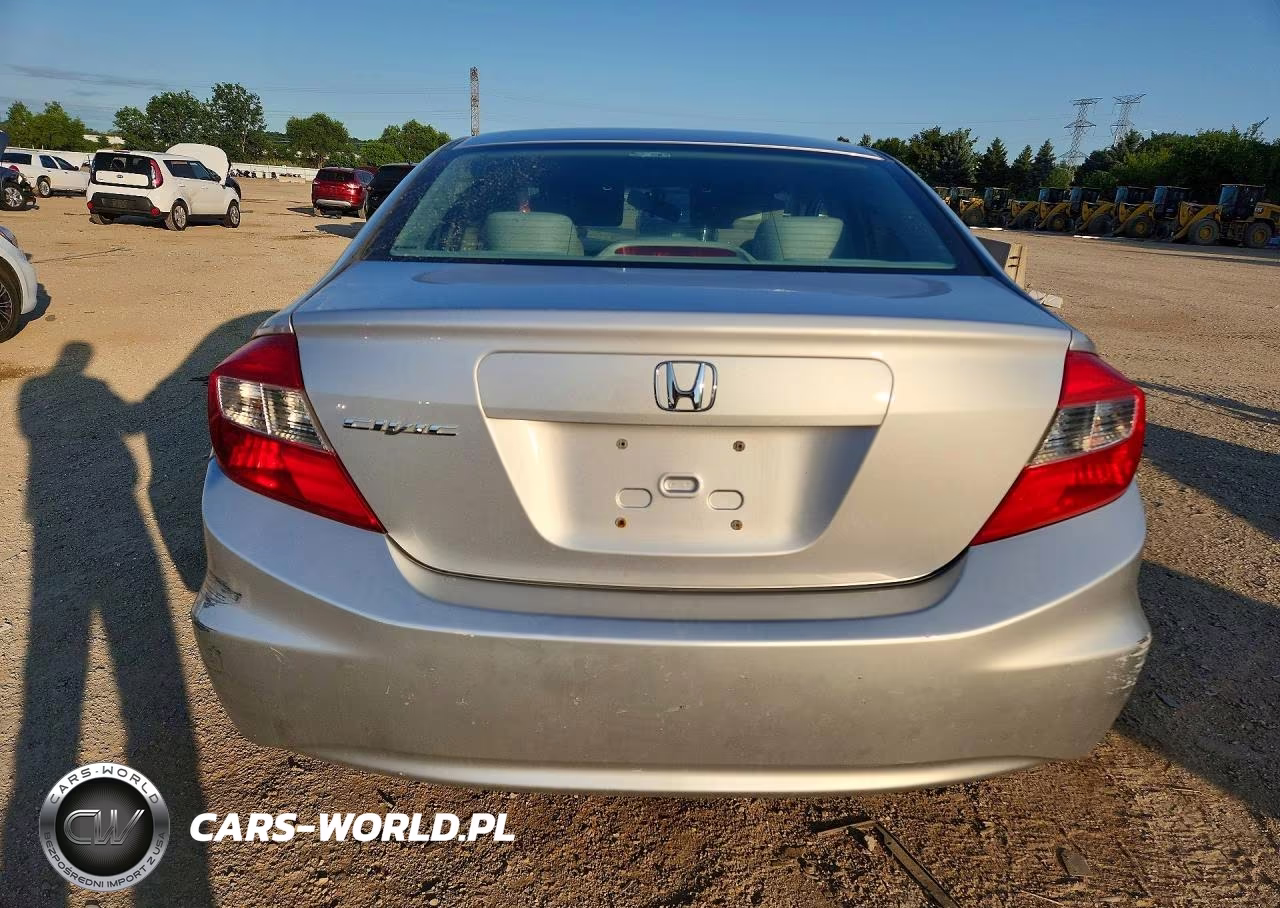 2012 Honda Civic Lx VIN:19XFB2F5XCE055523 - 6