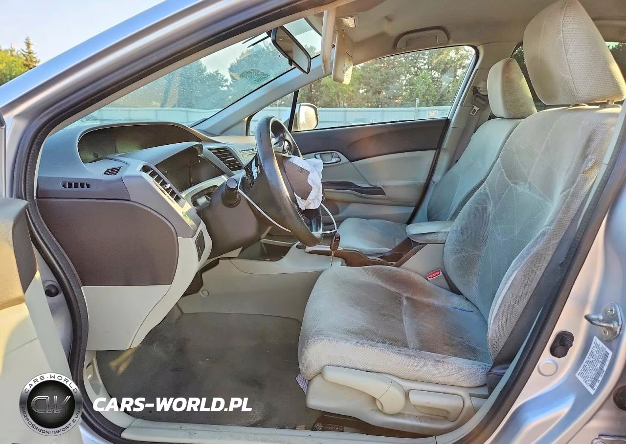 2012 Honda Civic Lx VIN:19XFB2F5XCE055523 - 7
