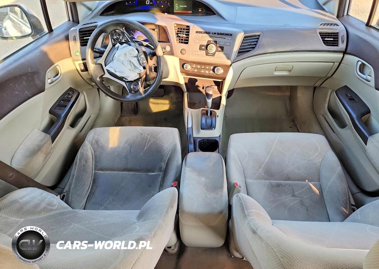 2012 Honda Civic Lx VIN:19XFB2F5XCE055523 - 8