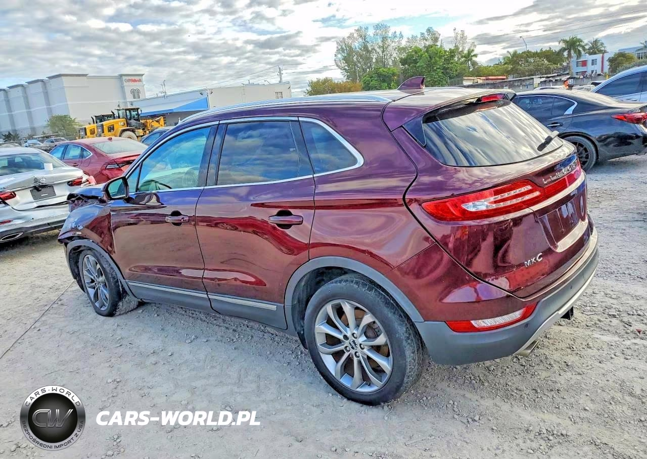 2017 LINCOLN MKC SELECT VIN:5LMCJ2C98HUL32796 - 2