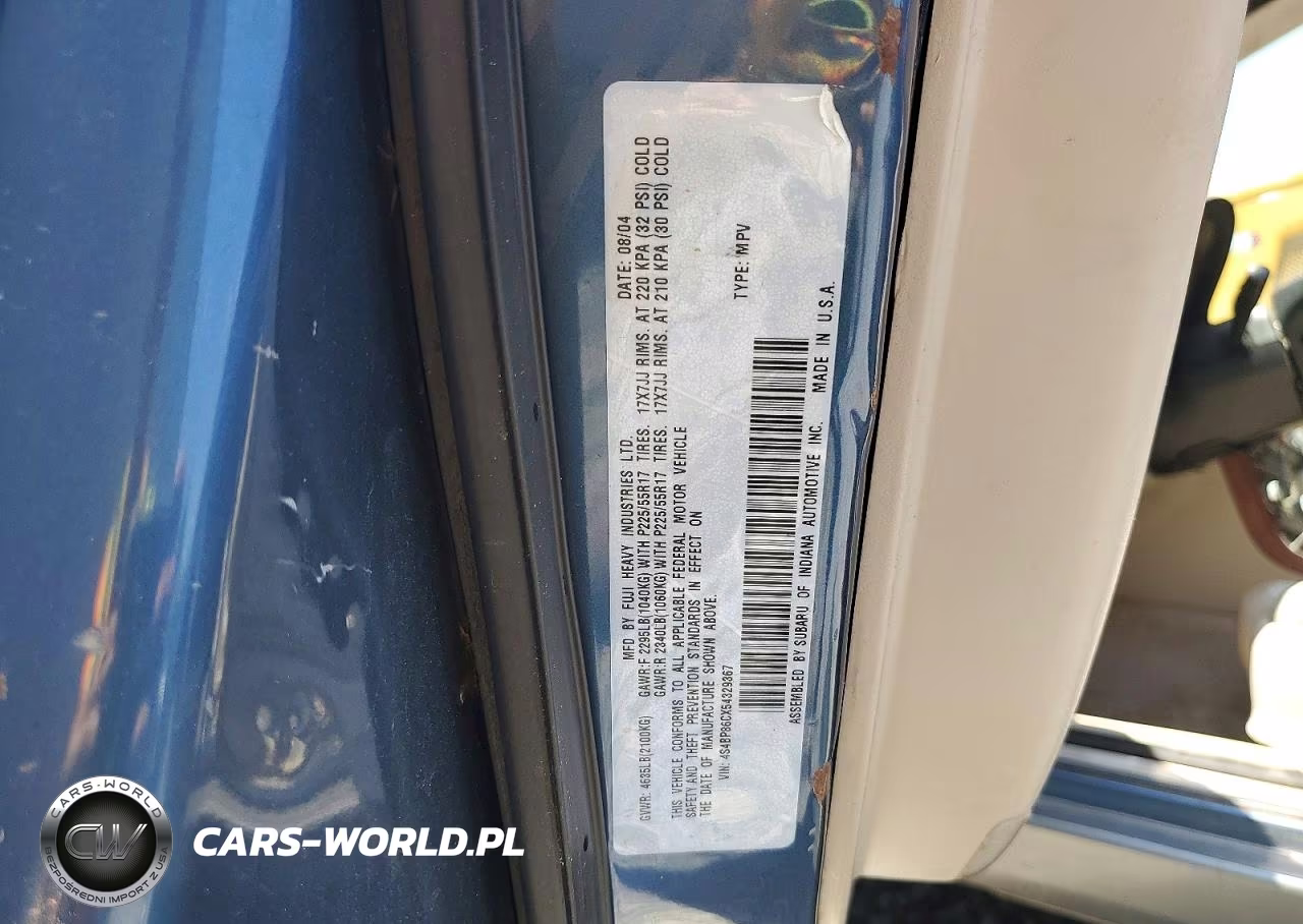 2005 Subaru Outback Outback H6 R Ll Bean VIN:4S4BP86CX54329367 - 13