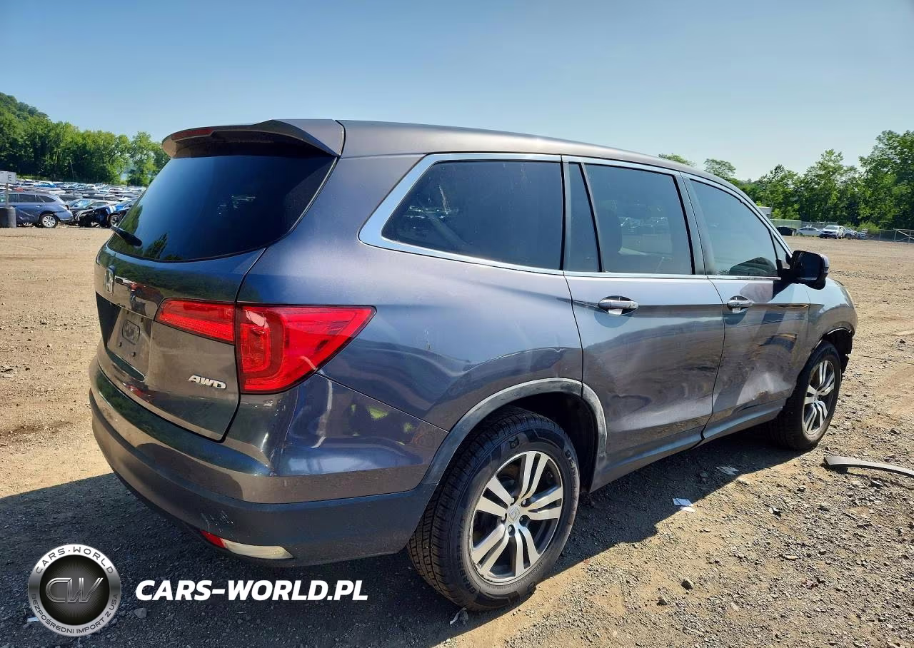 2016 Honda Pilot Exl VIN:5FNYF6H58GB049561 - 3