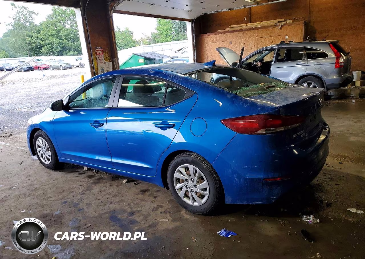 2017 Hyundai Elantra Se VIN:KMHD74LF8HU394495 - 2