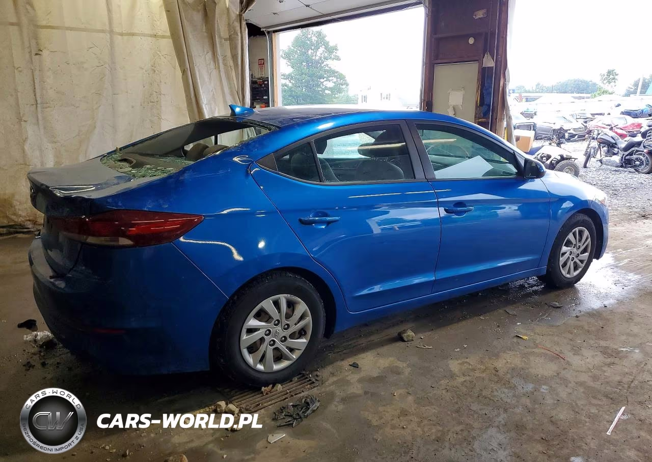 2017 Hyundai Elantra Se VIN:KMHD74LF8HU394495 - 3
