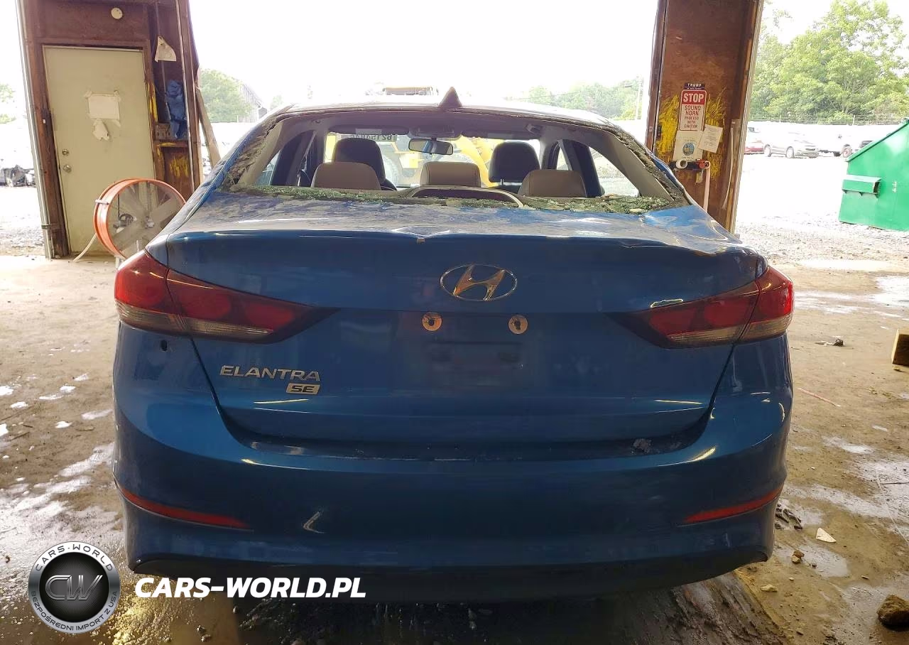 2017 Hyundai Elantra Se VIN:KMHD74LF8HU394495 - 6