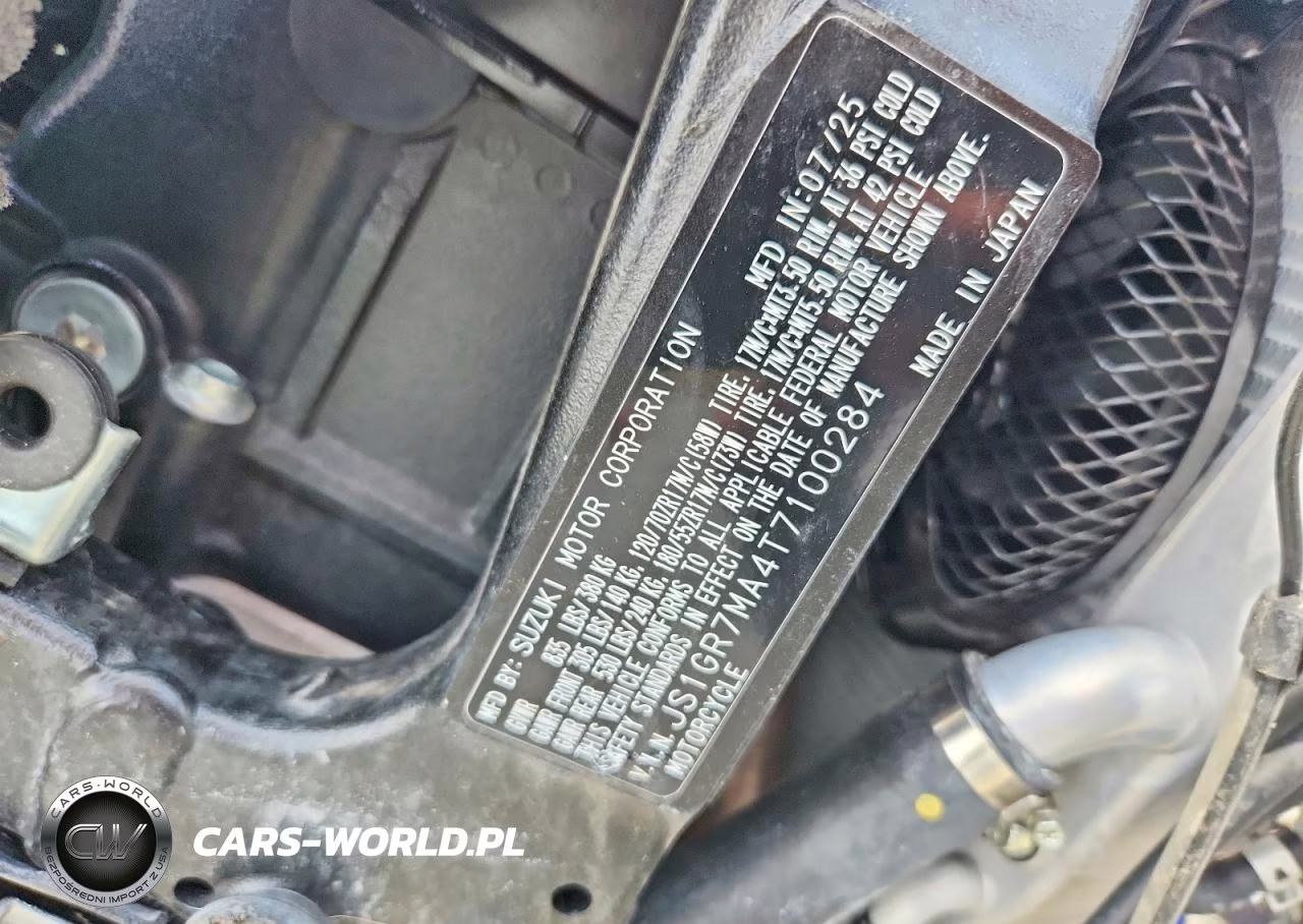 2026 Suzuki Gsx-R750 VIN:JS1GR7MA4T7100284 - 8