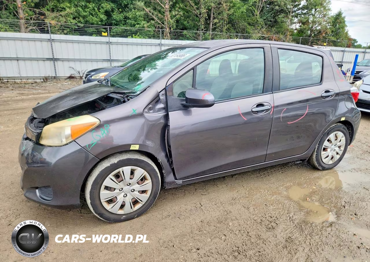 2012 Toyota Yaris 5-Door Le VIN:JTDKTUD30CD538142 - 1