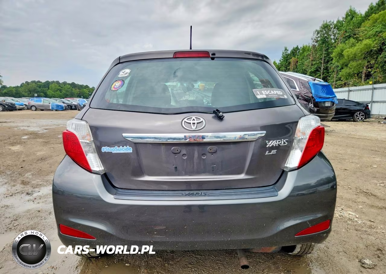 2012 Toyota Yaris 5-Door Le VIN:JTDKTUD30CD538142 - 6