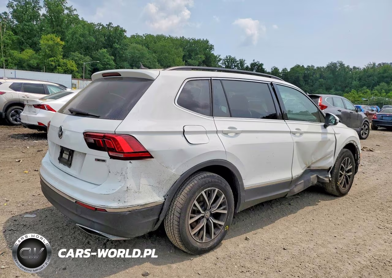 2021 Volkswagen Tiguan Se VIN:3VV2B7AX0MM066611 - 3
