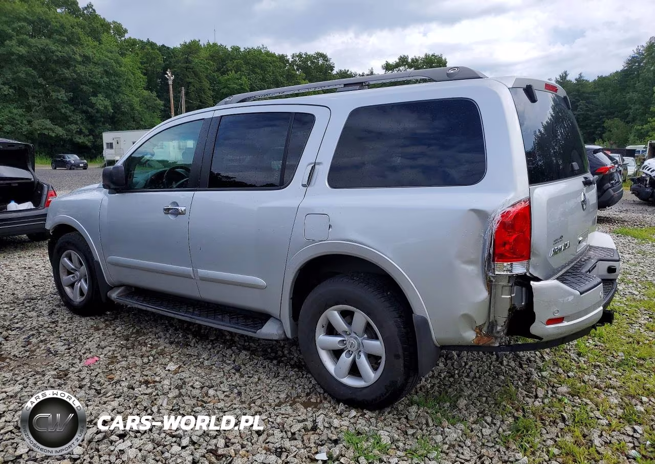 2013 Nissan Armada Sv VIN:5N1AA0NC2DN608126 - 2