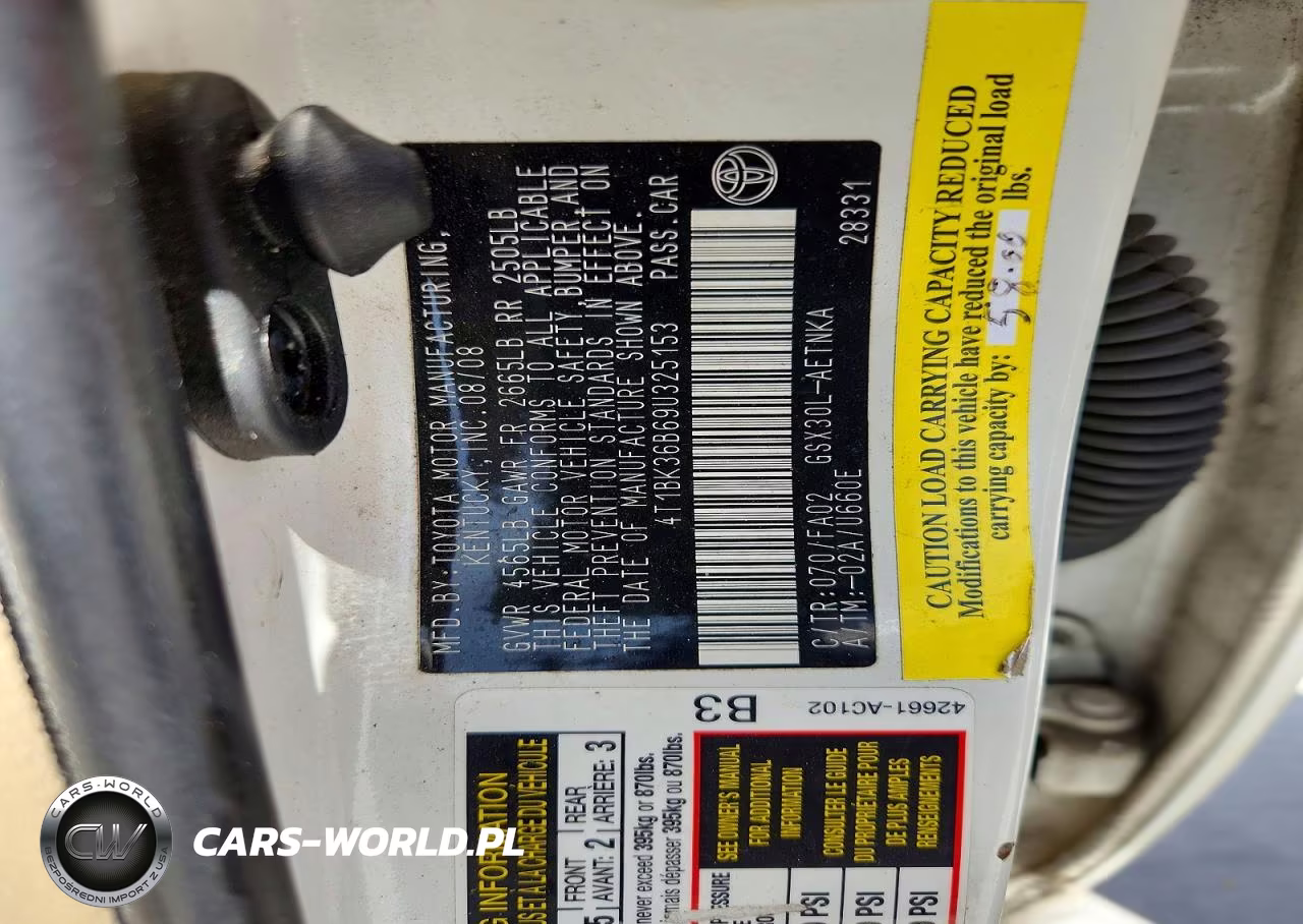 2009 Toyota Avalon Xl VIN:4T1BK36B69U325153 - 12