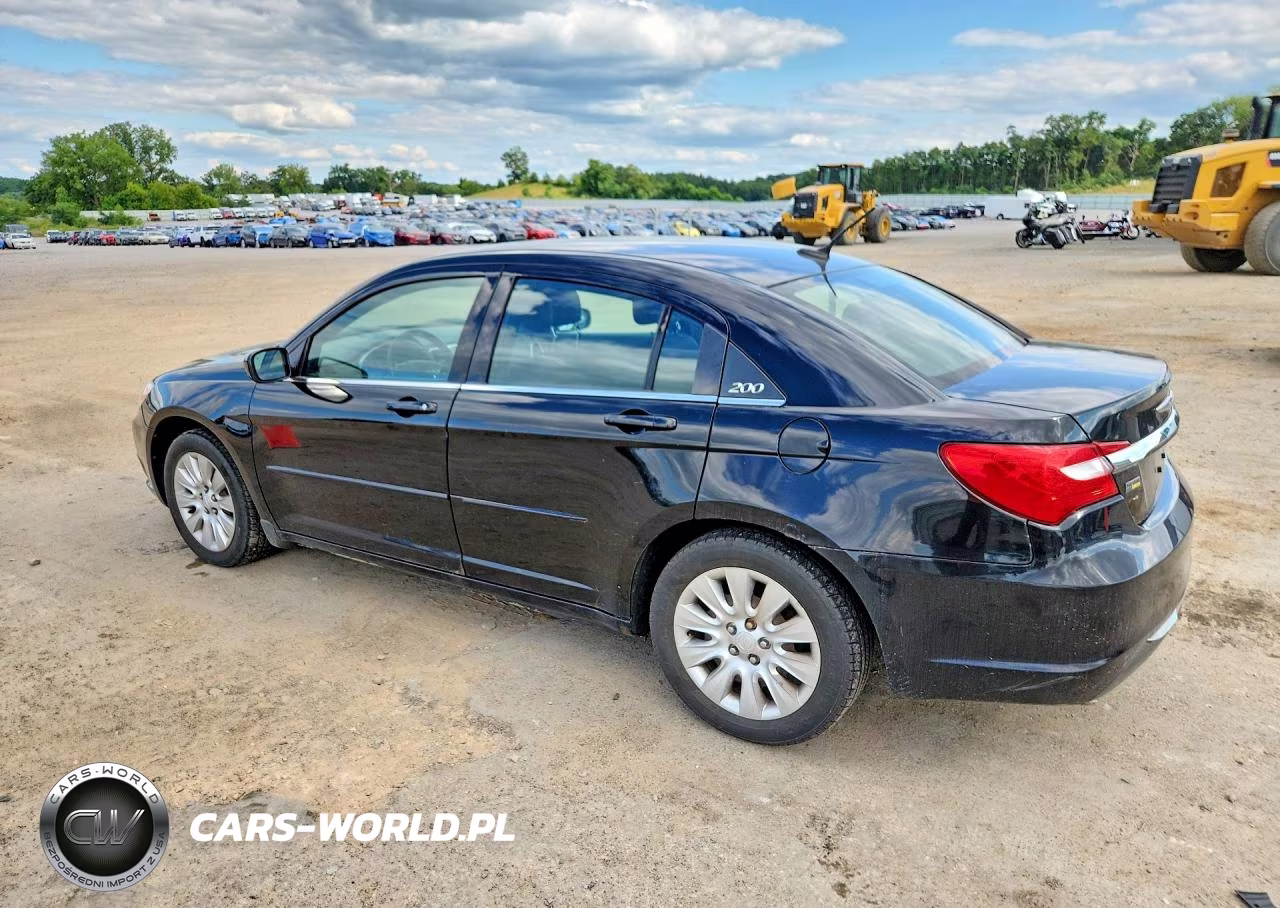 2012 Chrysler 200 Lx VIN:1C3CCBAG8CN268298 - 2