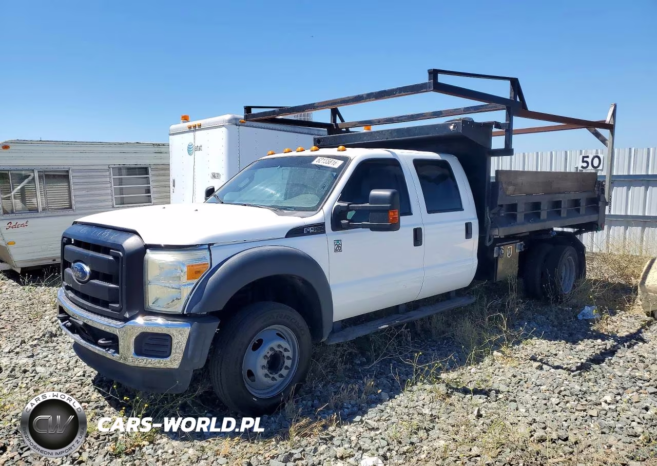 2016 Ford F550 Super Duty Dump Truck