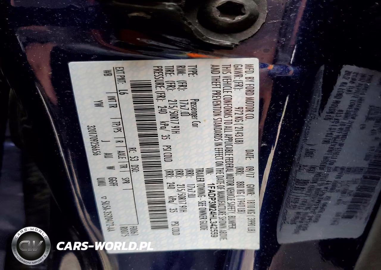 2017 Ford Focus Sel VIN:1FADP3M24HL342559 - 13