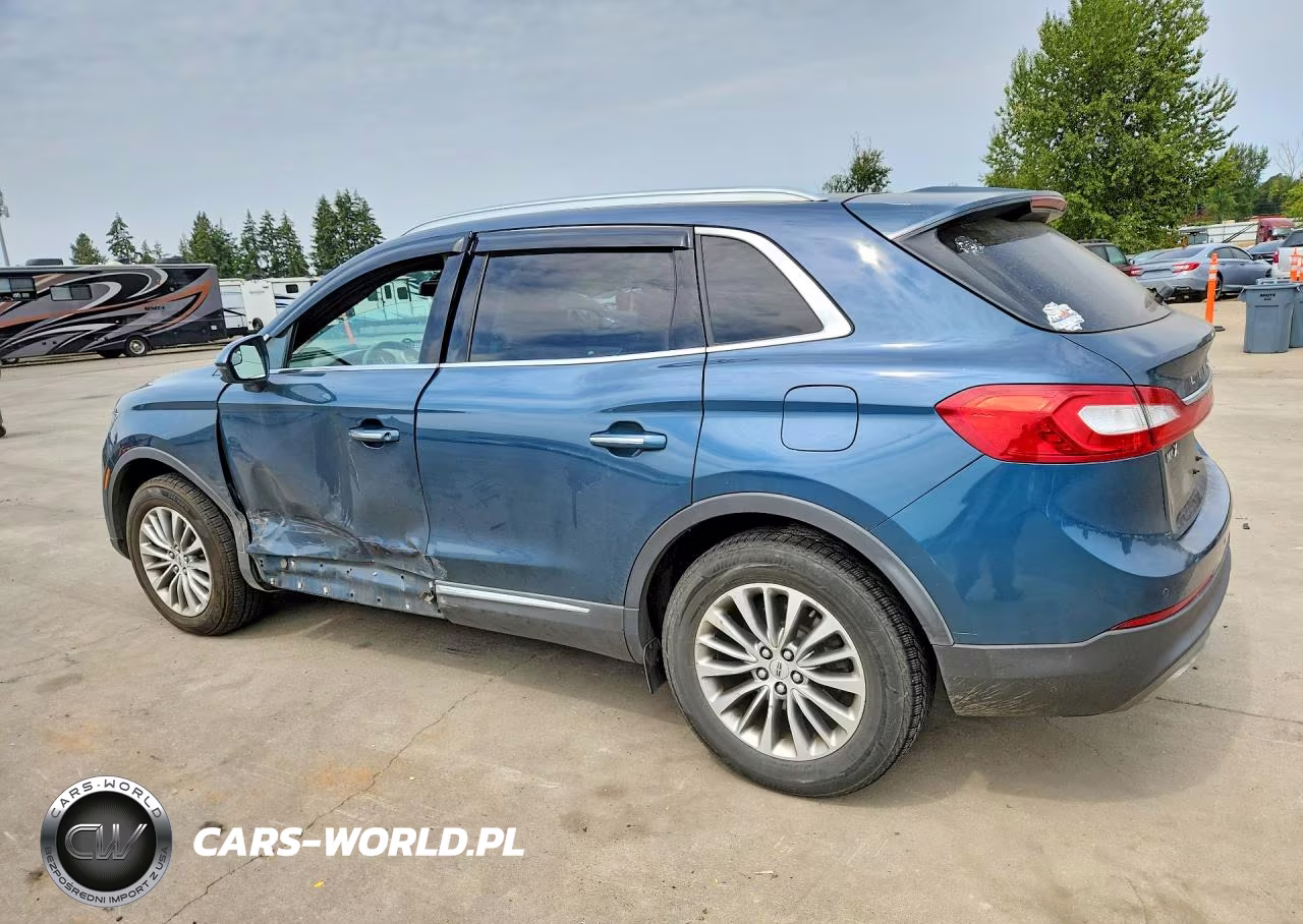 2016 Lincoln Mkx Select VIN:2LMTJ6KR4GBL44612 - 2