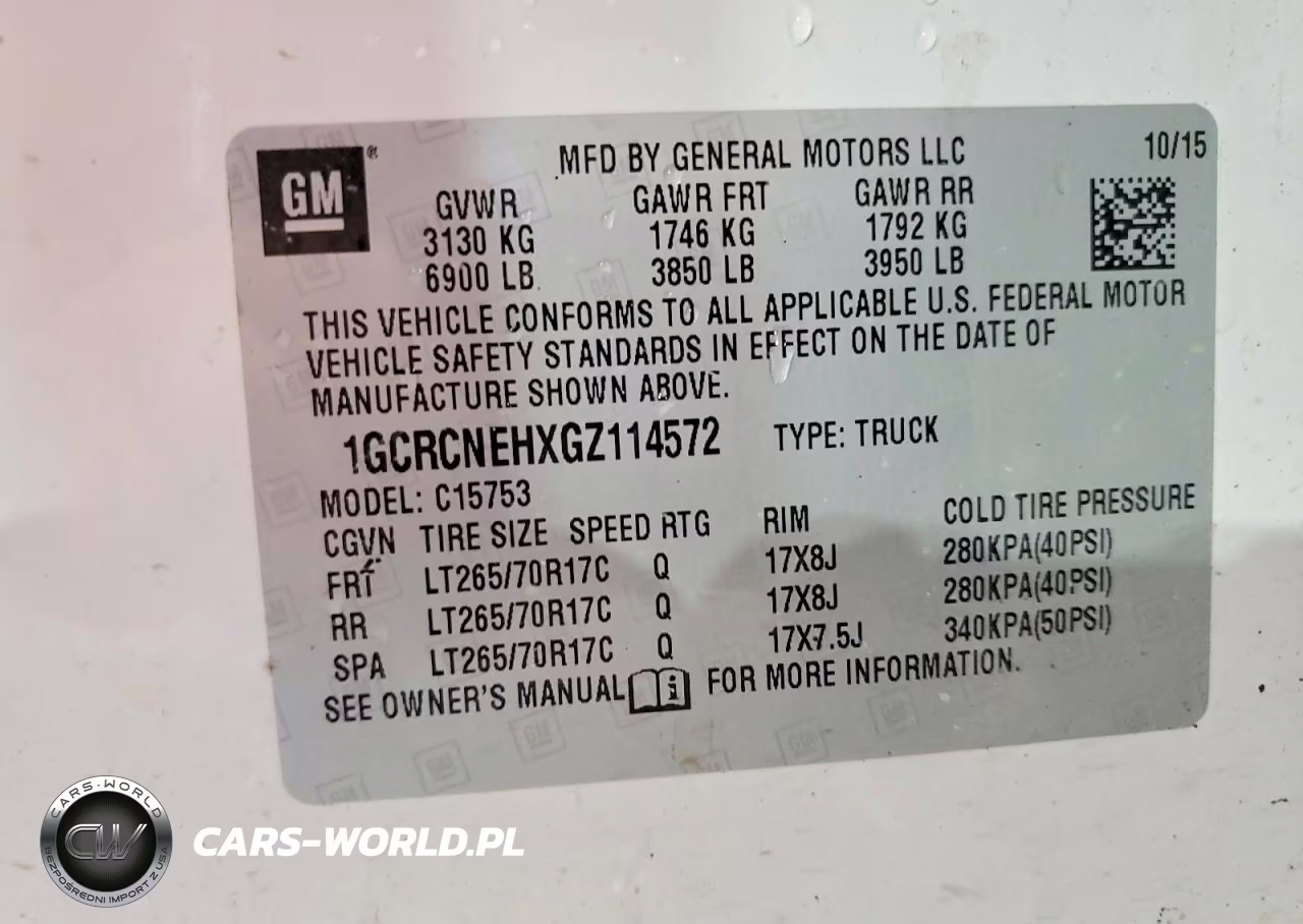 2016 Chevrolet Silverado C1500 VIN:1GCRCNEHXGZ114572 - 12