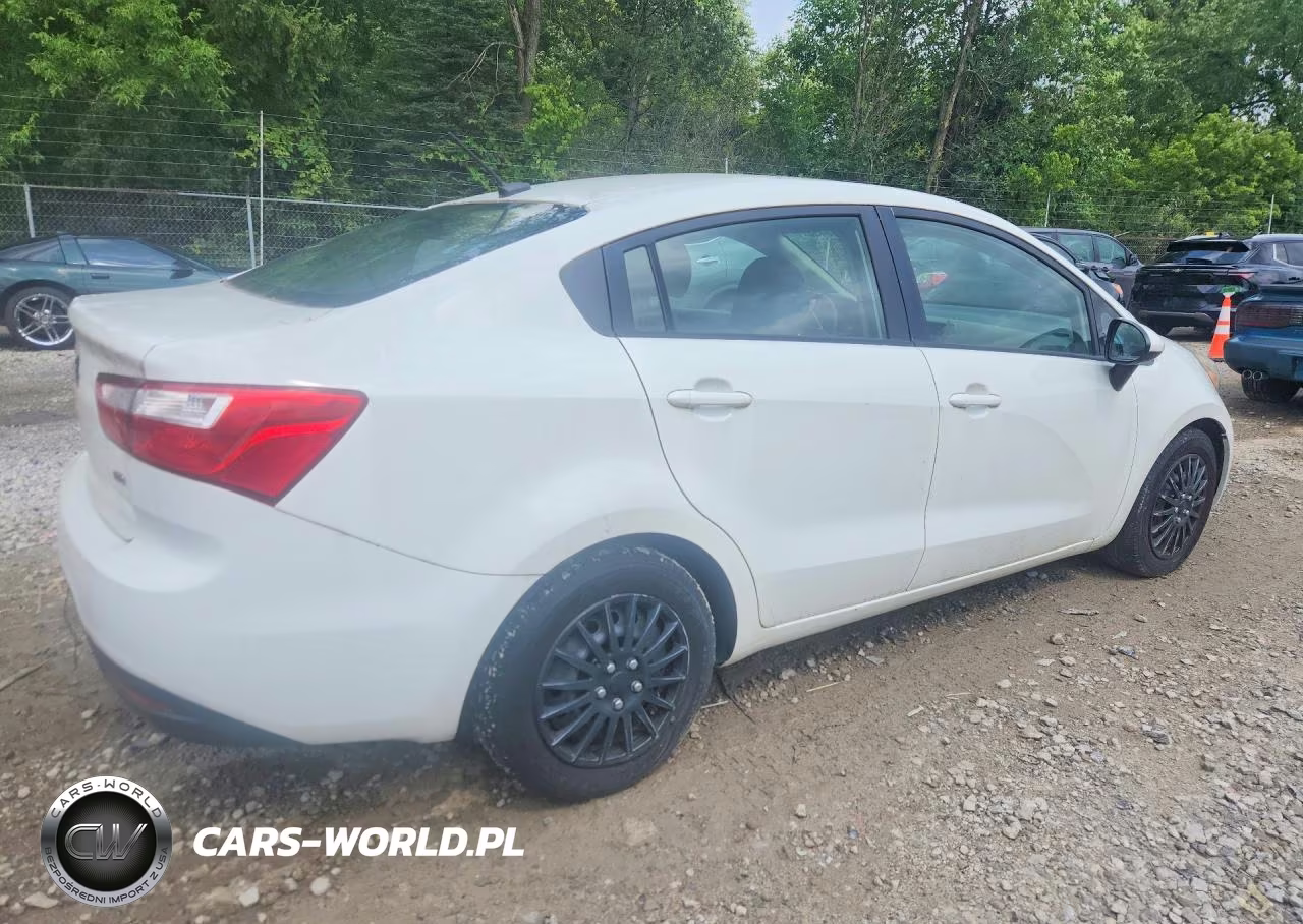 2014 Kia Rio Lx VIN:KNADM4A32E6361950 - 3