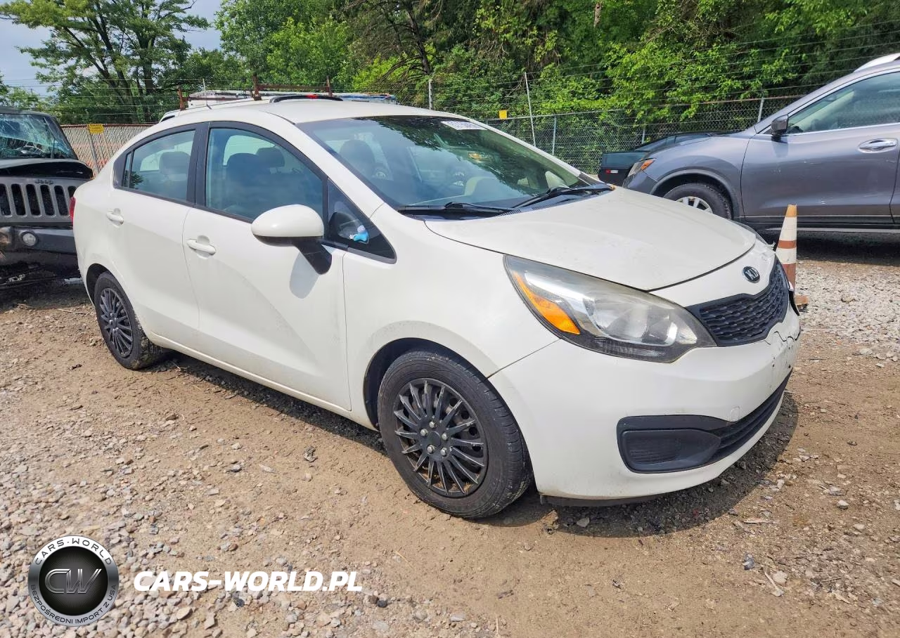 2014 Kia Rio Lx VIN:KNADM4A32E6361950 - 4