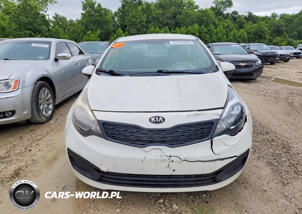 2014 Kia Rio Lx VIN:KNADM4A32E6361950 - 5