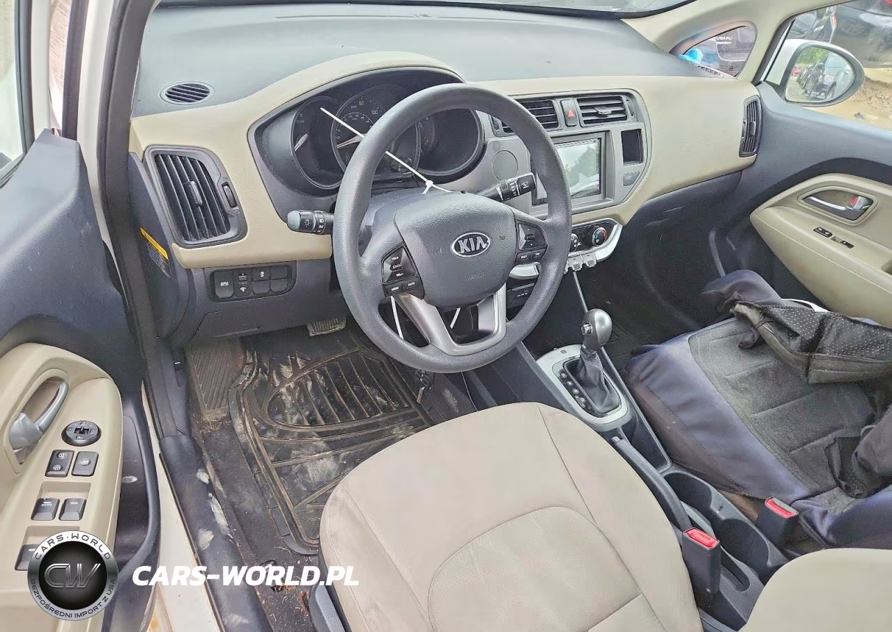 2014 Kia Rio Lx VIN:KNADM4A32E6361950 - 8