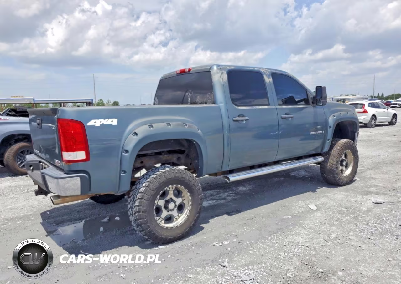 2008 GMC Sierra K1500 VIN:2GTEK13M781124237 - 3