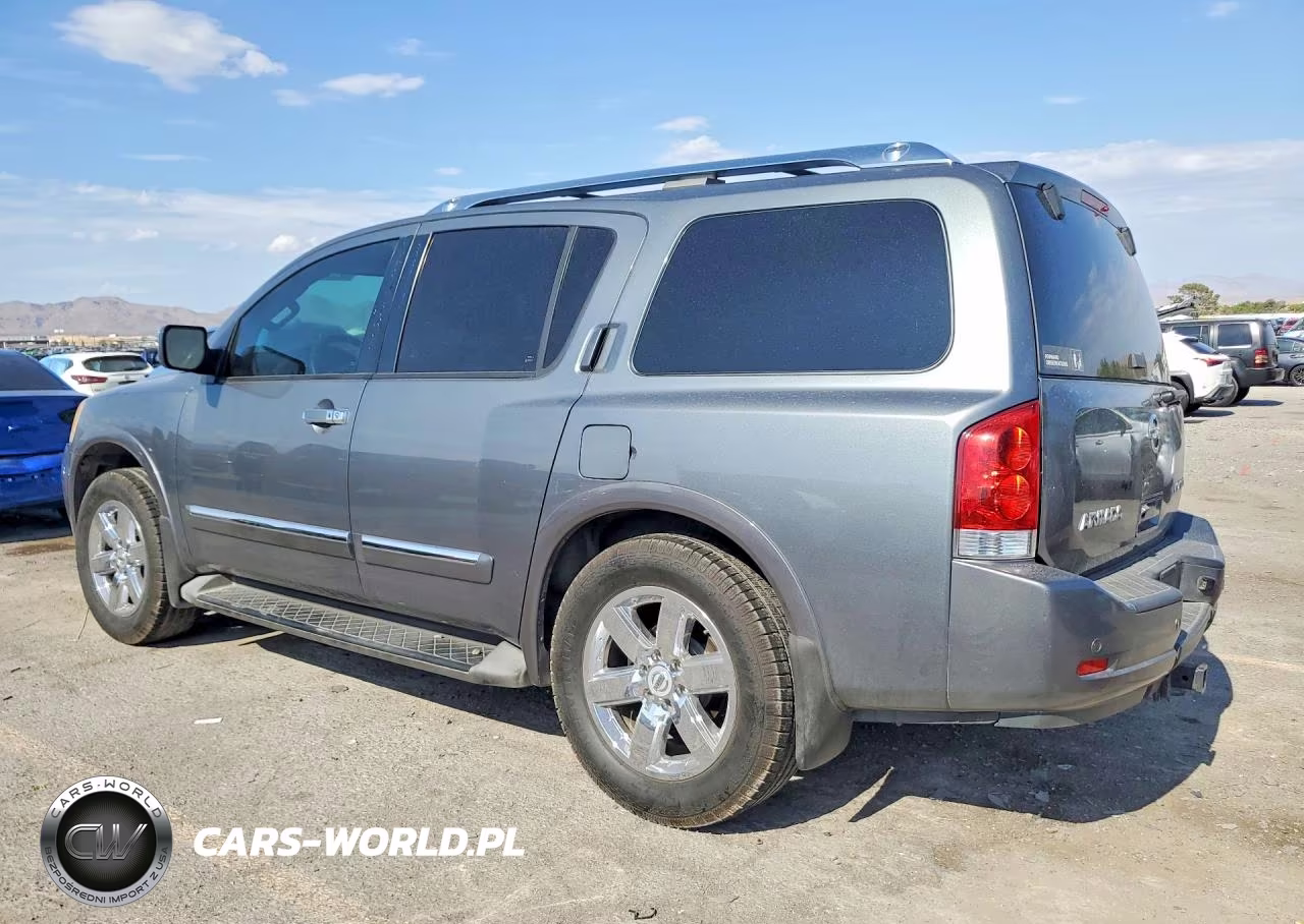 2014 Nissan Armada Platinum VIN:5N1AA0ND8EN610392 - 2