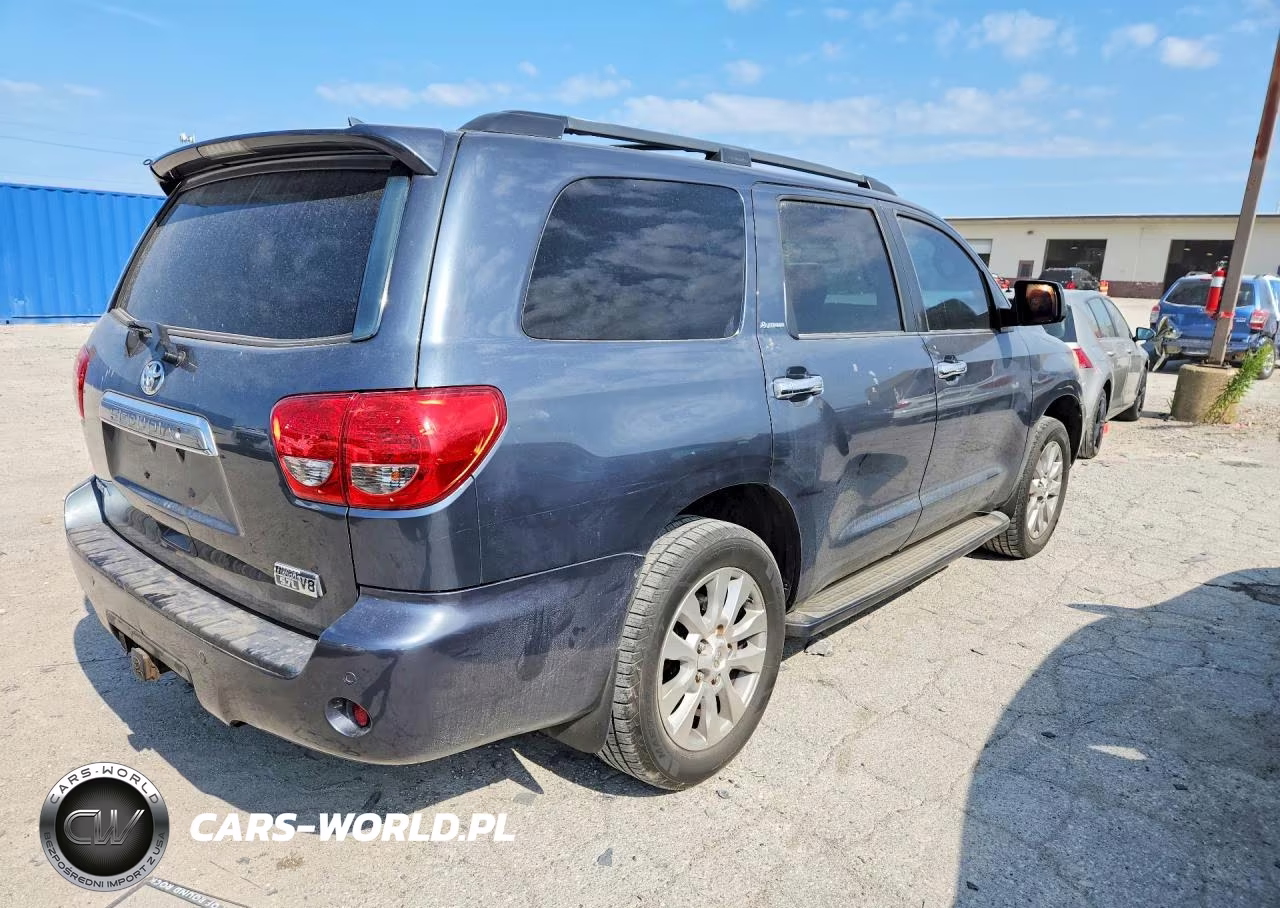 2010 Toyota Sequoia Platinum VIN:5TDYY5G19AS025002 - 3