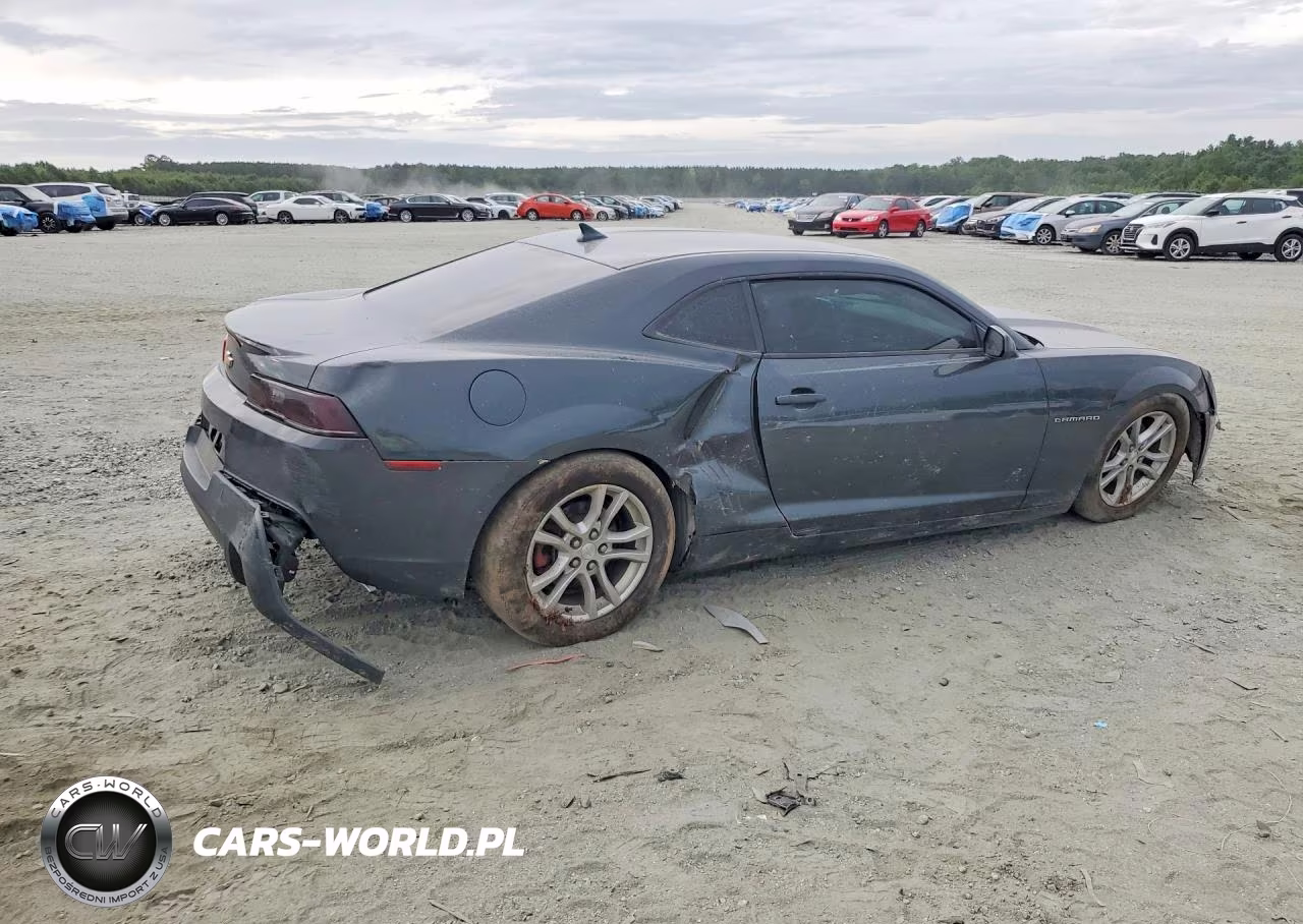 2014 Chevrolet Camaro Ls VIN:2G1FE1E37E9122350 - 3