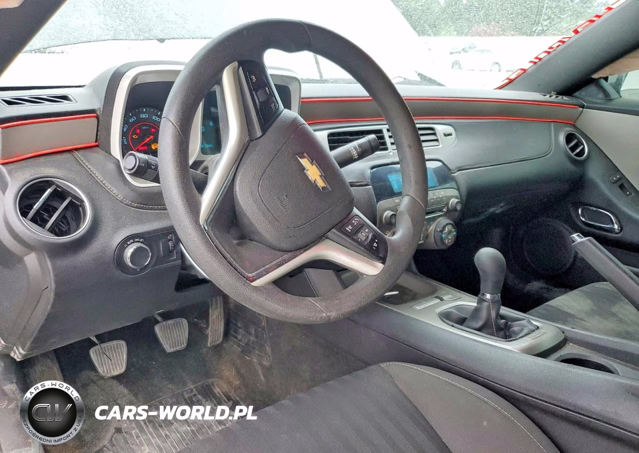 2014 Chevrolet Camaro Ls VIN:2G1FE1E37E9122350 - 8