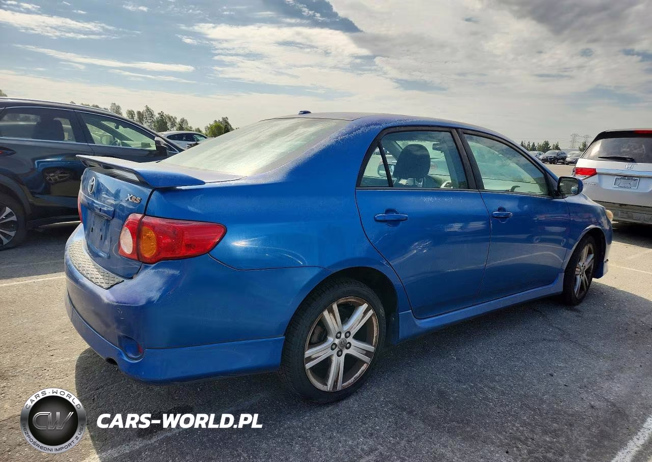 2009 Toyota Corolla Xrs VIN:1NXBE40E79Z029946 - 3