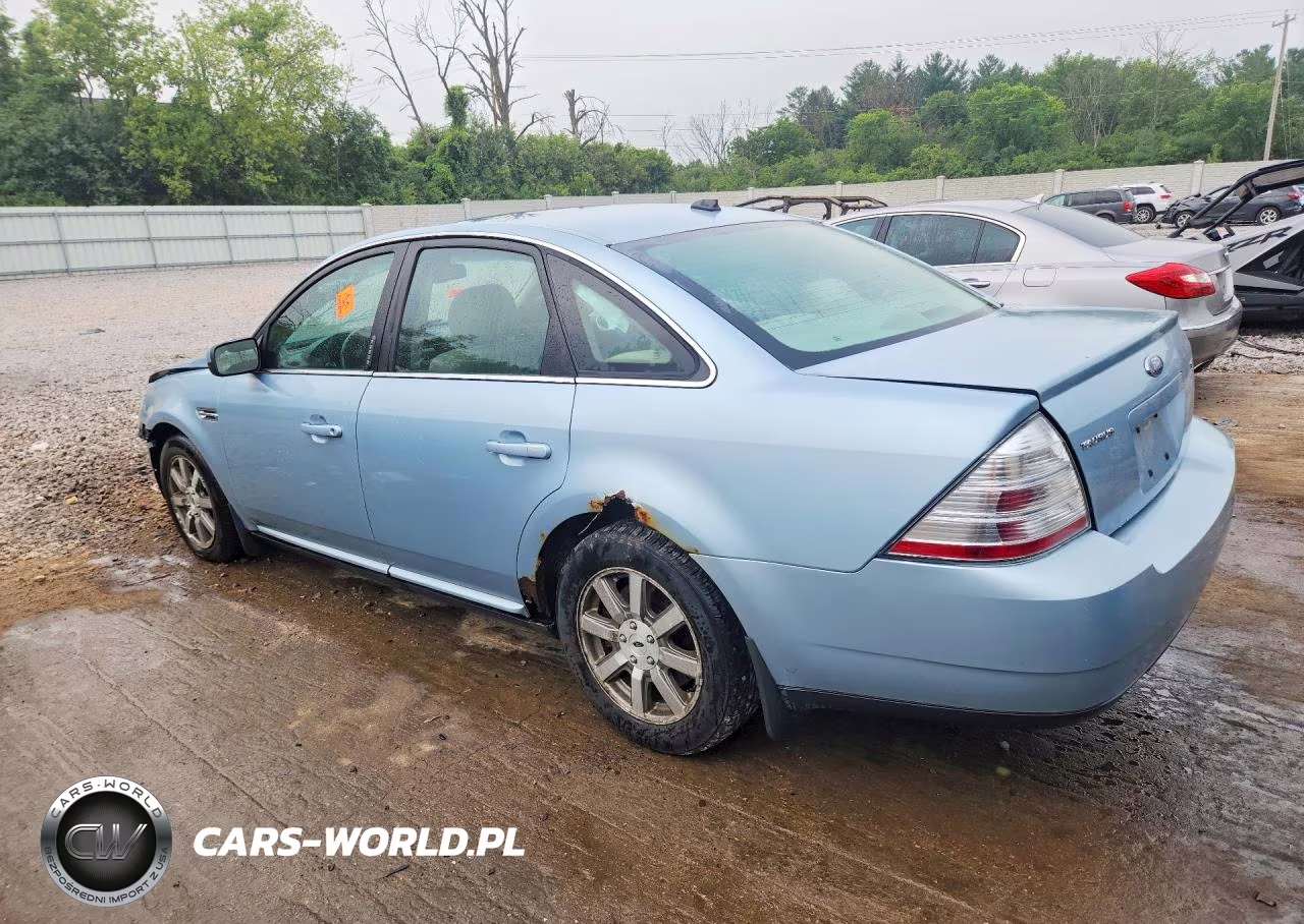 2008 Ford Taurus Sel VIN:1FAHP24W88G124938 - 2