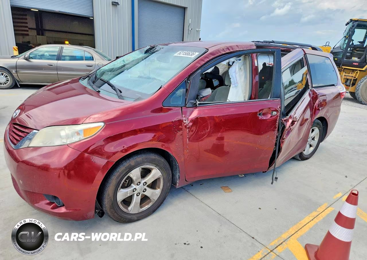2015 Toyota Sienna Le VIN:5TDKK3DC5FS594423 - 1