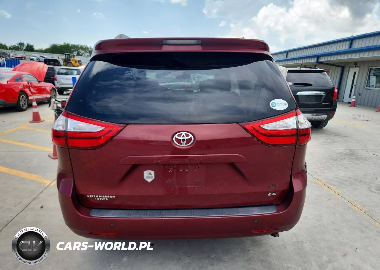 2015 Toyota Sienna Le VIN:5TDKK3DC5FS594423 - 6