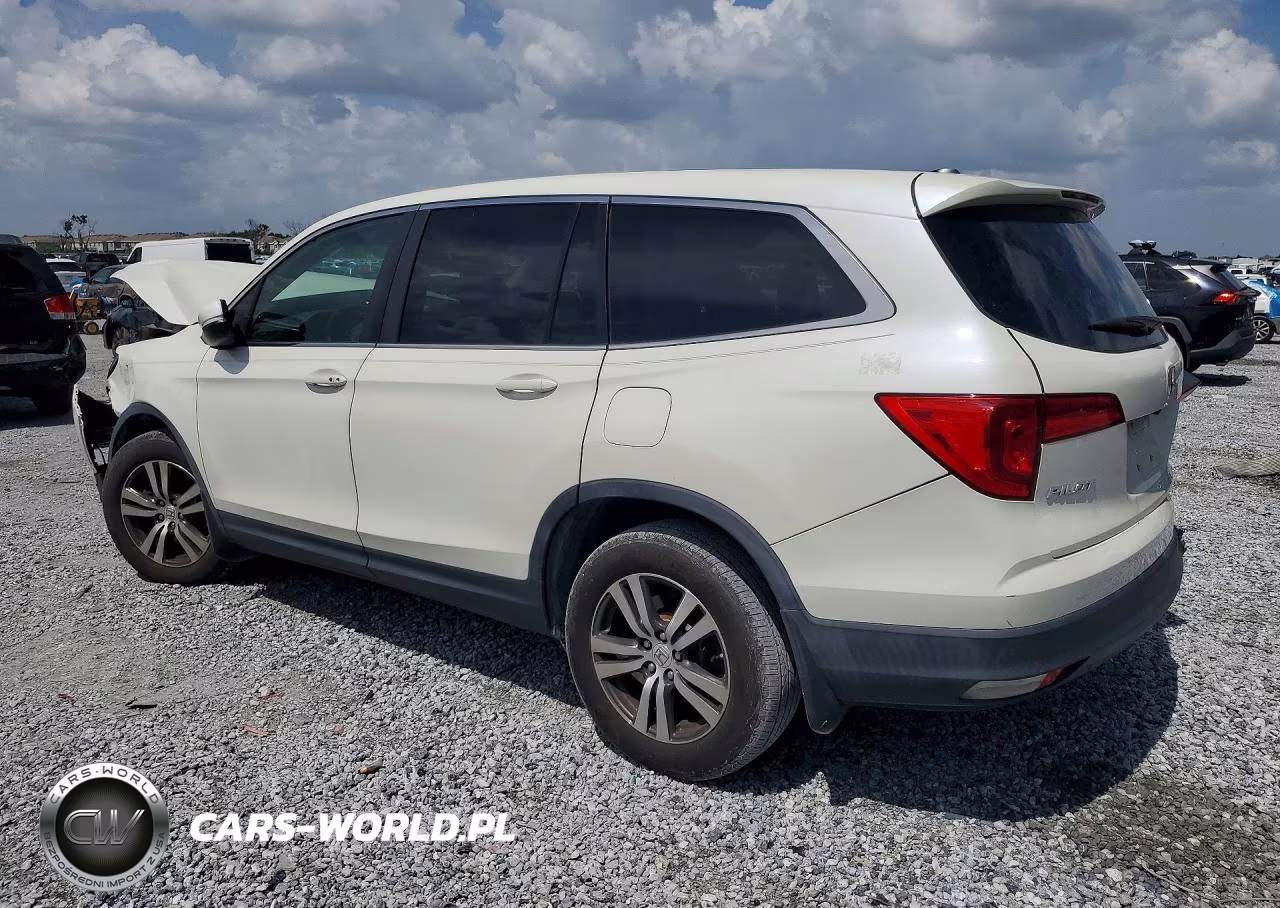 2017 Honda Pilot Ex VIN:5FNYF5H32HB046374 - 2