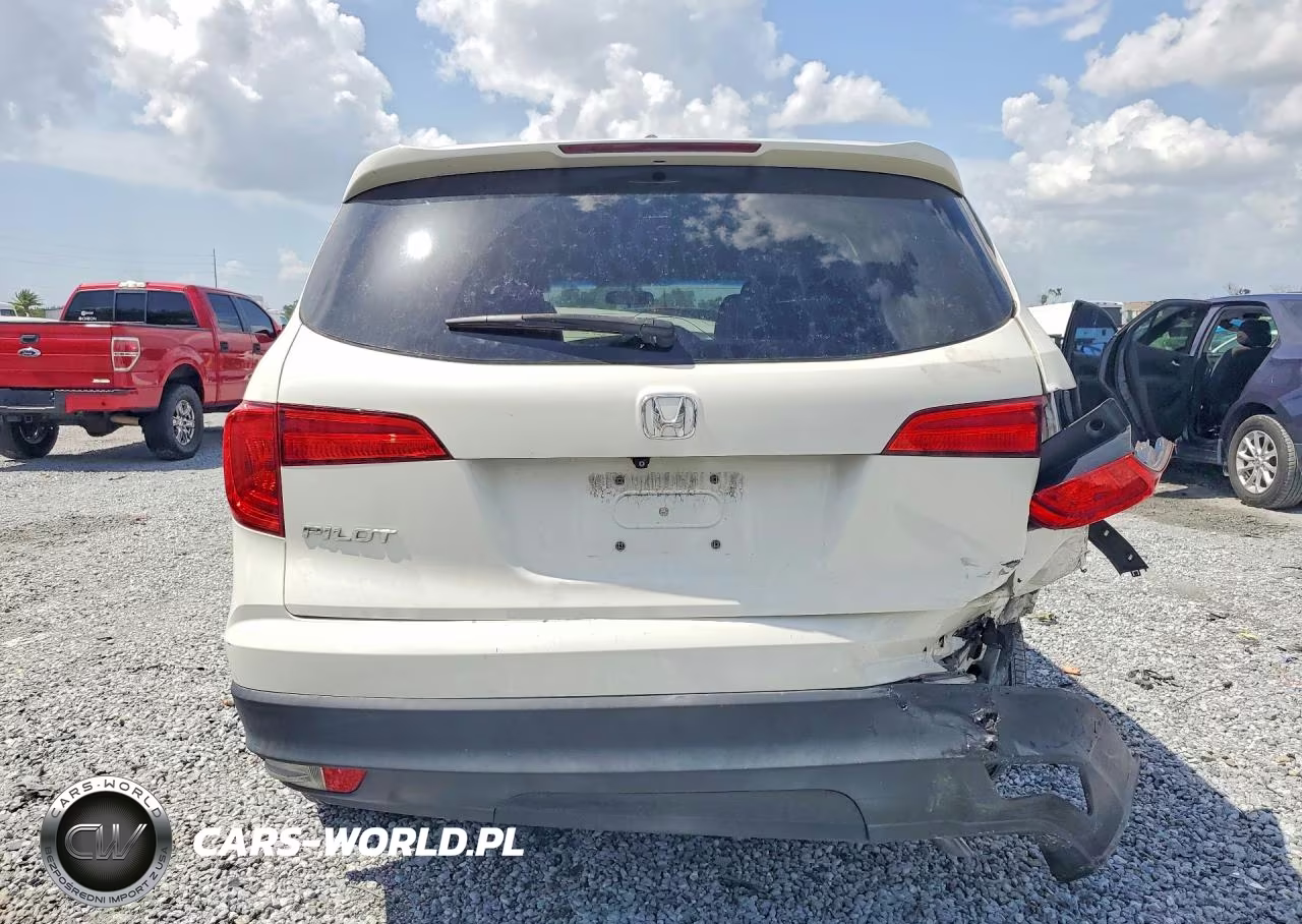 2017 Honda Pilot Ex VIN:5FNYF5H32HB046374 - 6
