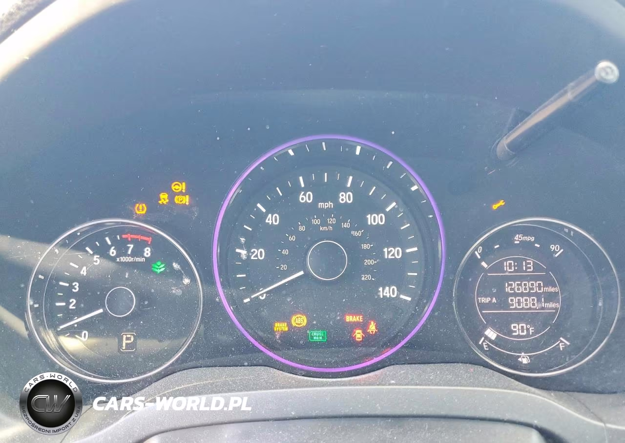 2016 Honda Hr-V Lx VIN:3CZRU5H3XGM751227 - 9