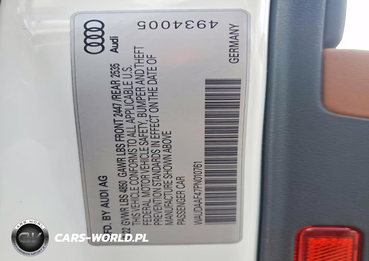 2023 Audi A4 Premium 45 VIN:WAUDAAF47PN010761 - 12