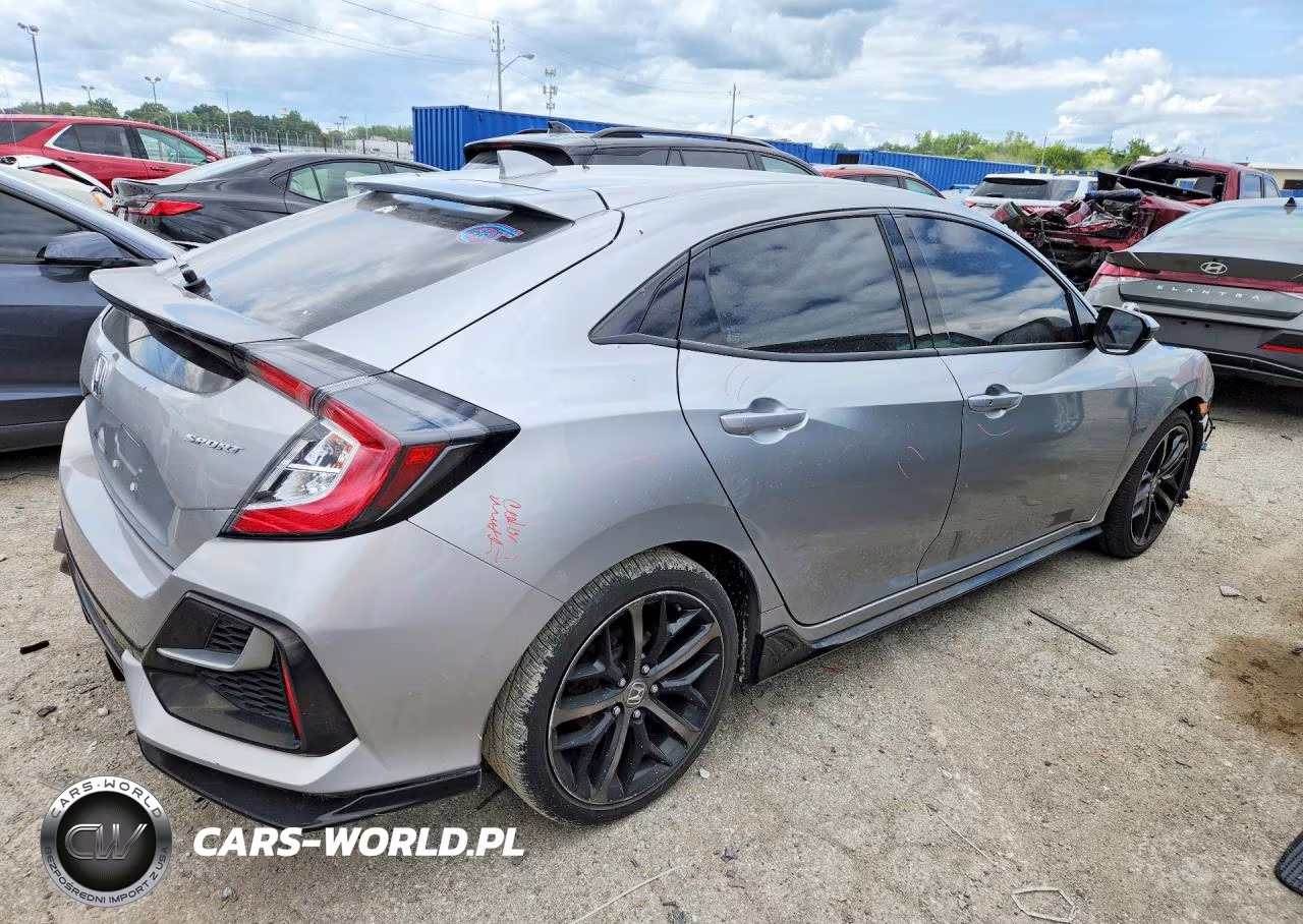 2021 Honda Civic Sport VIN:SHHFK7H47MU218754 - 3