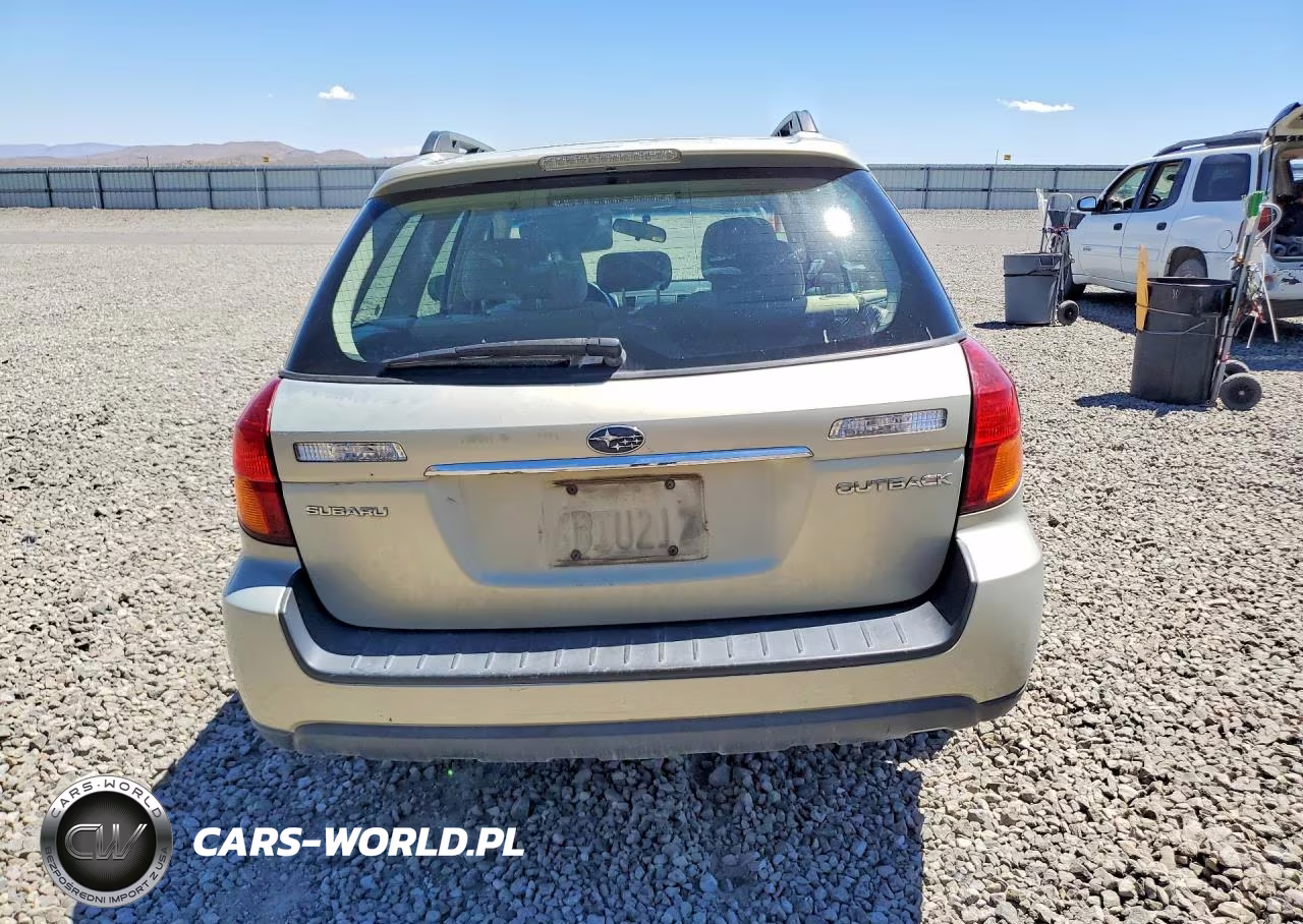 2007 Subaru Outback Outback 2.5I VIN:4S4BP61C977335769 - 6