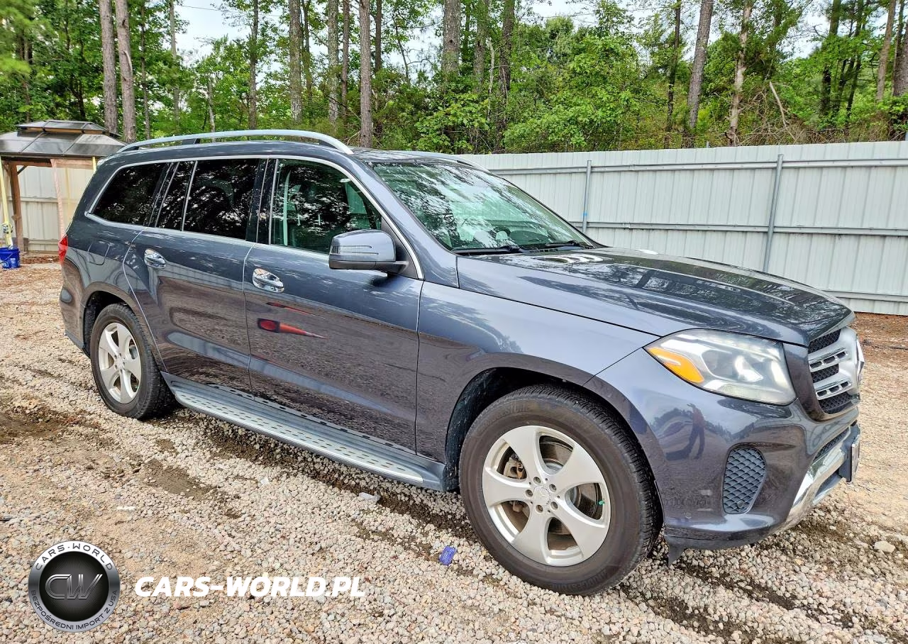 2017 Mercedes-Benz Gls 450 4Matic VIN:4JGDF6EE3HA742997 - 4