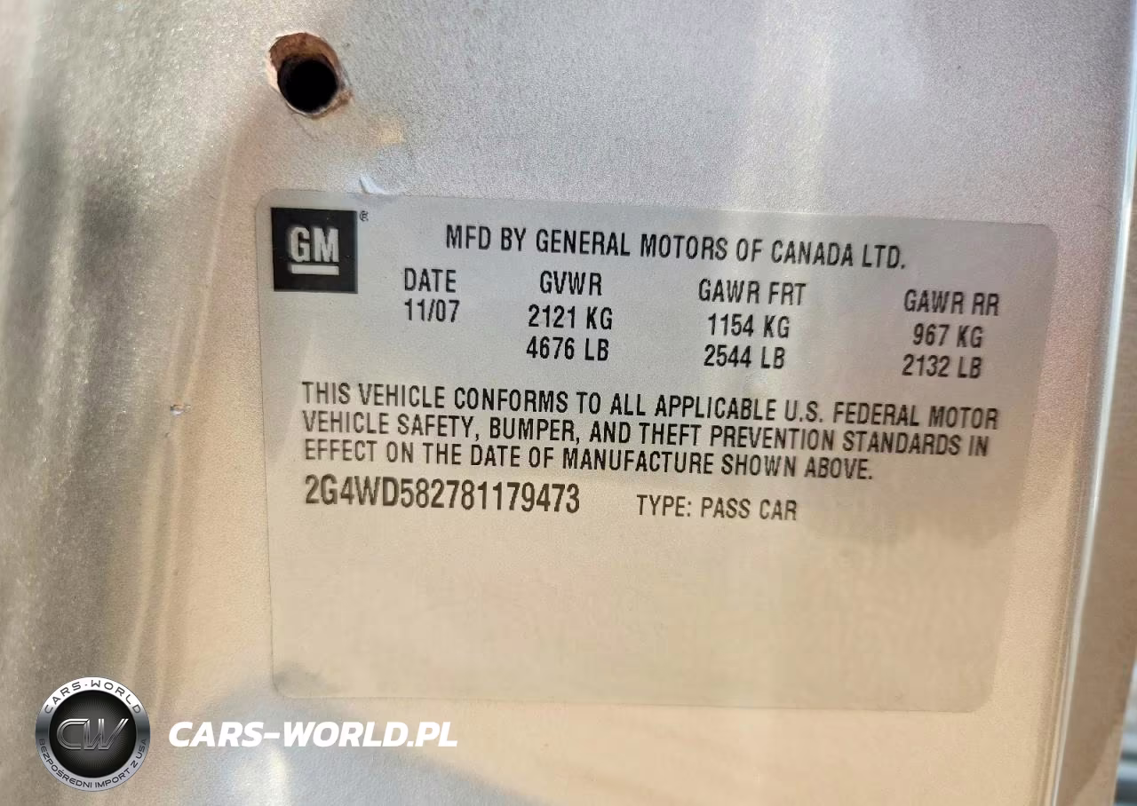2008 Buick Lacrosse Cxl VIN:2G4WD582781179473 - 13